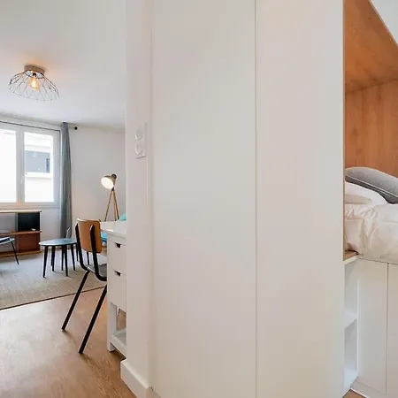 Le Contemporain, T1, Clim, Centre Appartement